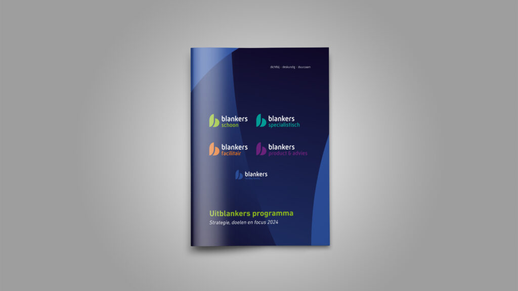 Blankers schoon Folder boekje mockup