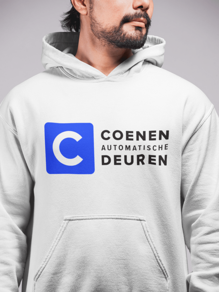 Coenen automatische deuren trui mockup